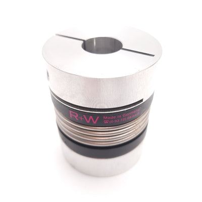 New R+W BK2 Metal Bellows Coupling, ID: 19mm, Torque: 30Nm, 69mm x 55mm Diameter