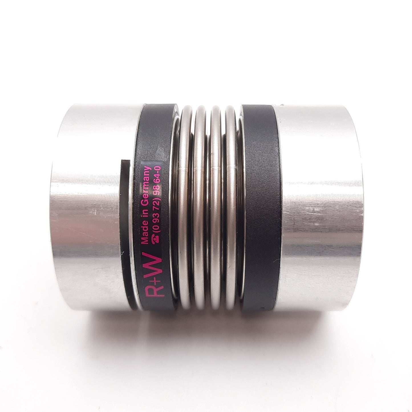 New R+W BK2 Metal Bellows Coupling, ID: 19mm, Torque: 30Nm, 69mm x 55mm Diameter