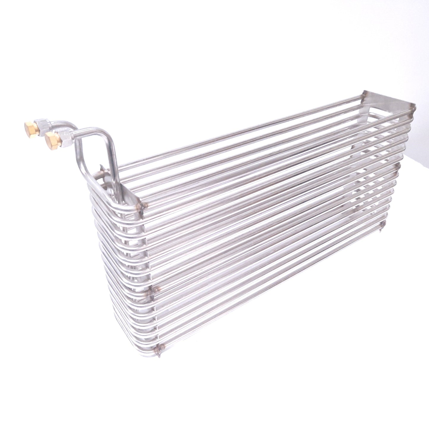 Used Water Tank Heating Coil, Dimensions: 23.5" x 11" x 4.5", Connections: 3/8" Pipe