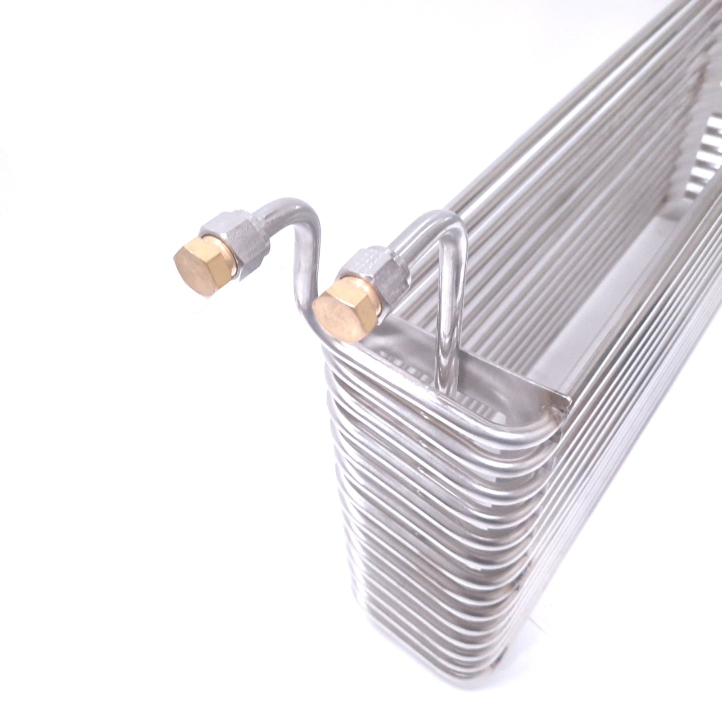 Used Water Tank Heating Coil, Dimensions: 23.5" x 11" x 4.5", Connections: 3/8" Pipe