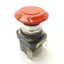 Used Allen Bradley 800T-FXJ6A5 E-Stop Button, 2x 800T-XD4 Contacts NC, 600V 10A