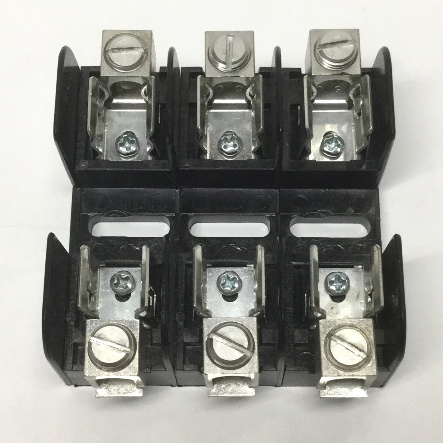 Used Ferraz Shawmut U70508 3-Pole Semiconductor Fuseholder Block 750V 50A, 14 x 51
