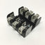 Used Ferraz Shawmut U70508 3-Pole Semiconductor Fuseholder Block 750V 50A, 14 x 51