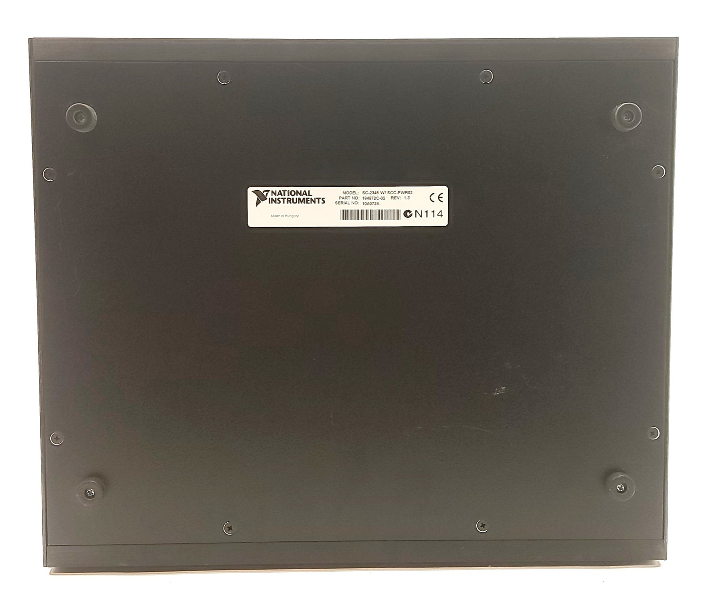 Used  National Instruments SC-2345 w/ SCC-PWR02 DAQ Carrier/Enclosure, 20x SCC Module