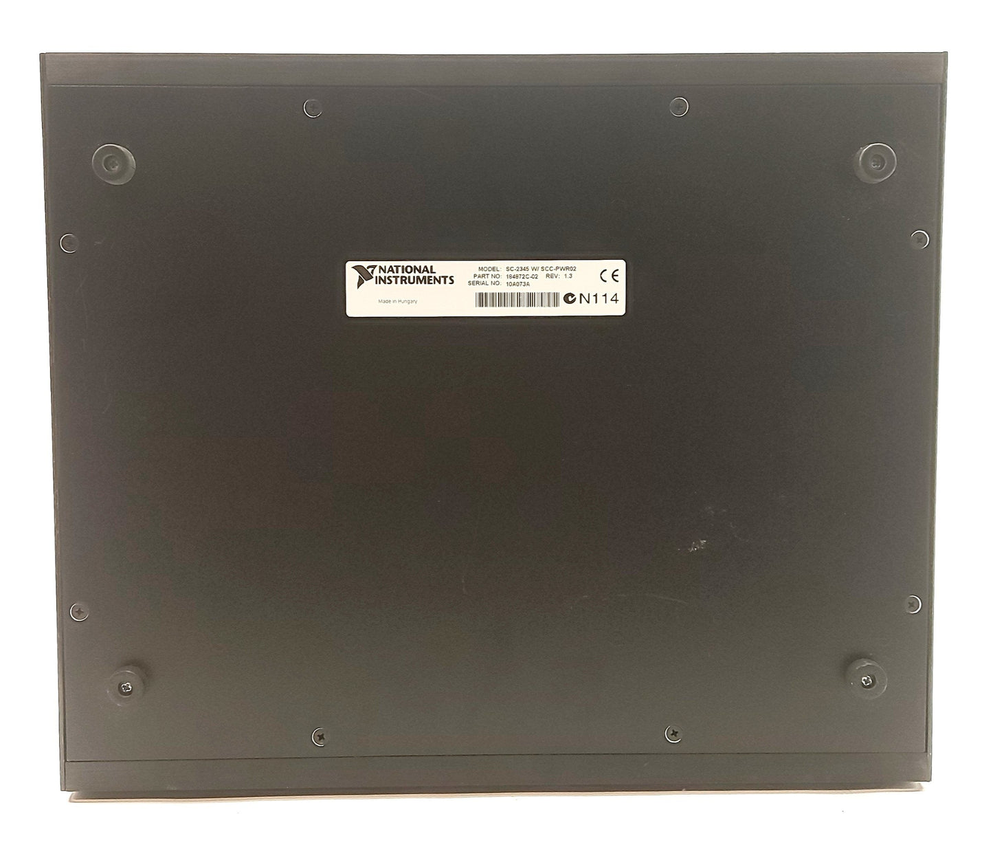 Used  National Instruments SC-2345 w/ SCC-PWR02 DAQ Carrier/Enclosure, 20x SCC Module