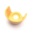 Used Eaton M22-XGPV Push Button Guard Ring, Yellow, M22 Series, For 22.5mm Switches