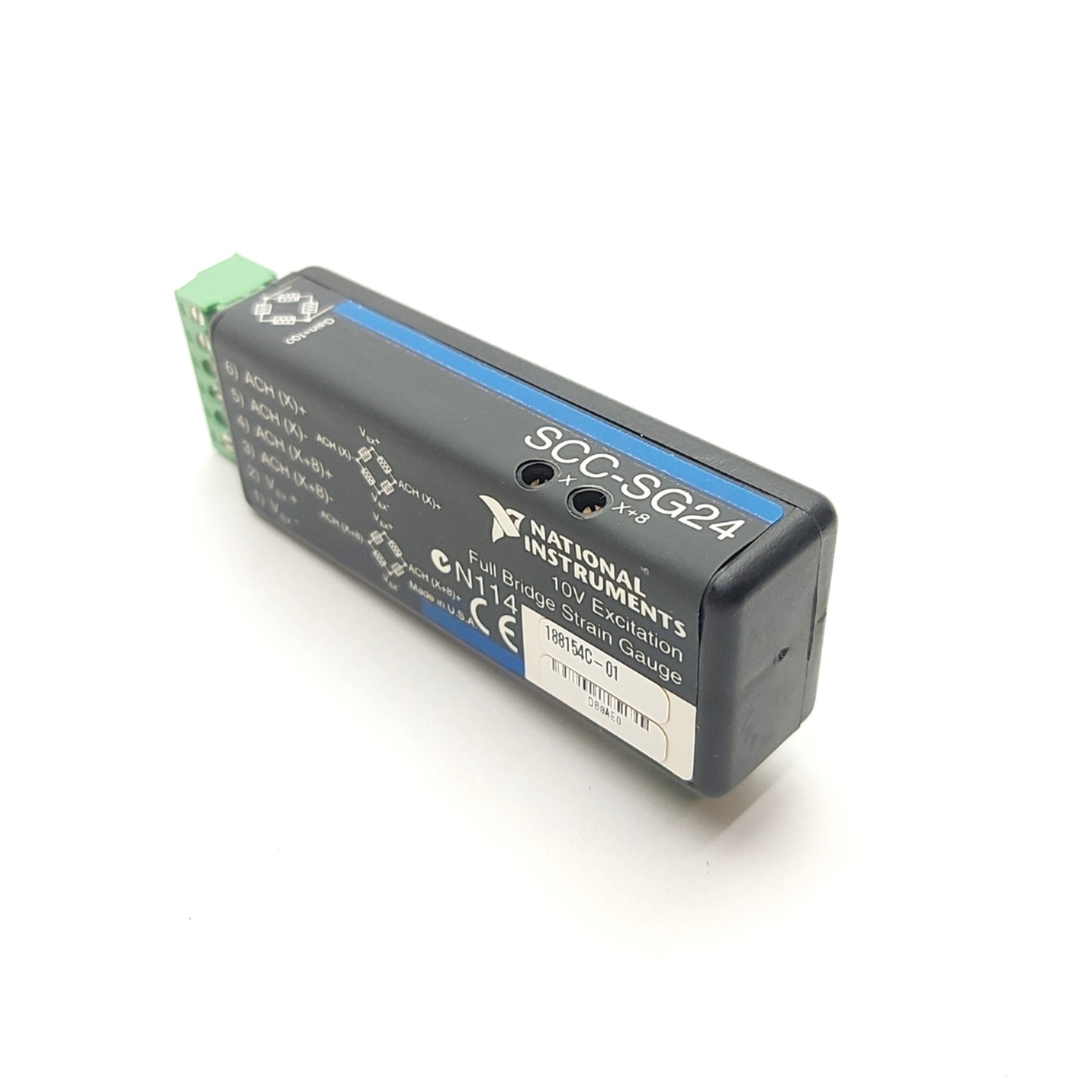 National Instruments SCC-SG24 Strain Gauge Module, 2-Channel, for SC-2 ...