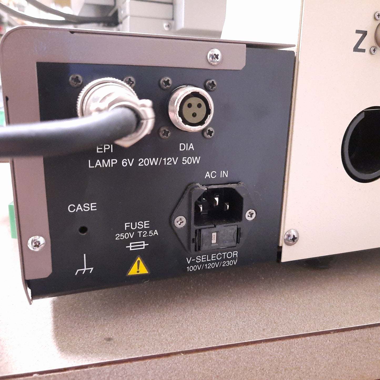 Used Nikon MM-40 Measuring Microscope, 10X/0.3 Objective, W/ XY Position Stage 2x2