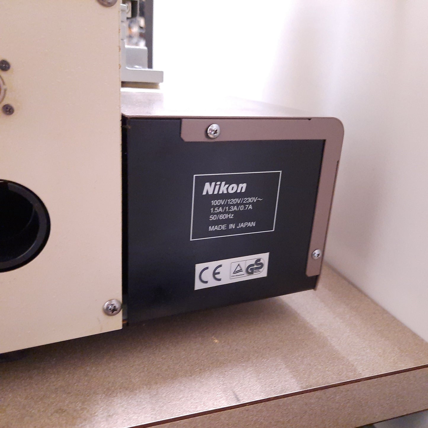 Used Nikon MM-40 Measuring Microscope, 10X/0.3 Objective, W/ XY Position Stage 2x2