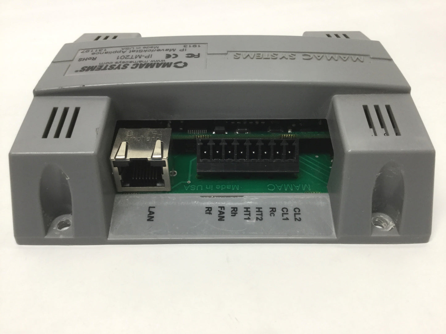 Used MAMAC Systems IP-MT201 MaverickStat IP Web-Enabled Thermostat 2-Stage Heat/Cool