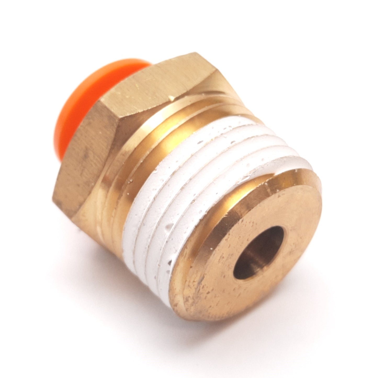 New – Open box Lot of 9 SMC KQ2H11-37A One-Touch Fitting, 3/8" Tube to 1/2" NPT Male