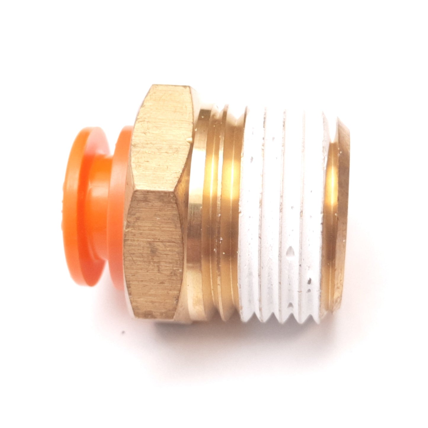 New – Open box Lot of 9 SMC KQ2H11-37A One-Touch Fitting, 3/8" Tube to 1/2" NPT Male