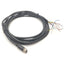 Used Cognex CCB-84901-0102-05 I/O & Power Cable, M12 12-Pin to Flying Leads, 5m Long
