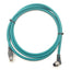 Used Cognex CCB-84901-6005-02 Right Angle Ethernet Cable, RJ45 to M12 8-Pin, 2m Long