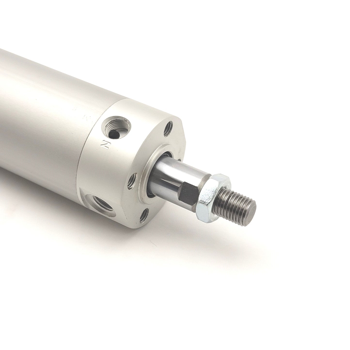 Used SMC NCGBN40-2600 Round Body Cylinder Bore: 1-1/2" Stroke: 26" 8-145psi 1/8"NPT