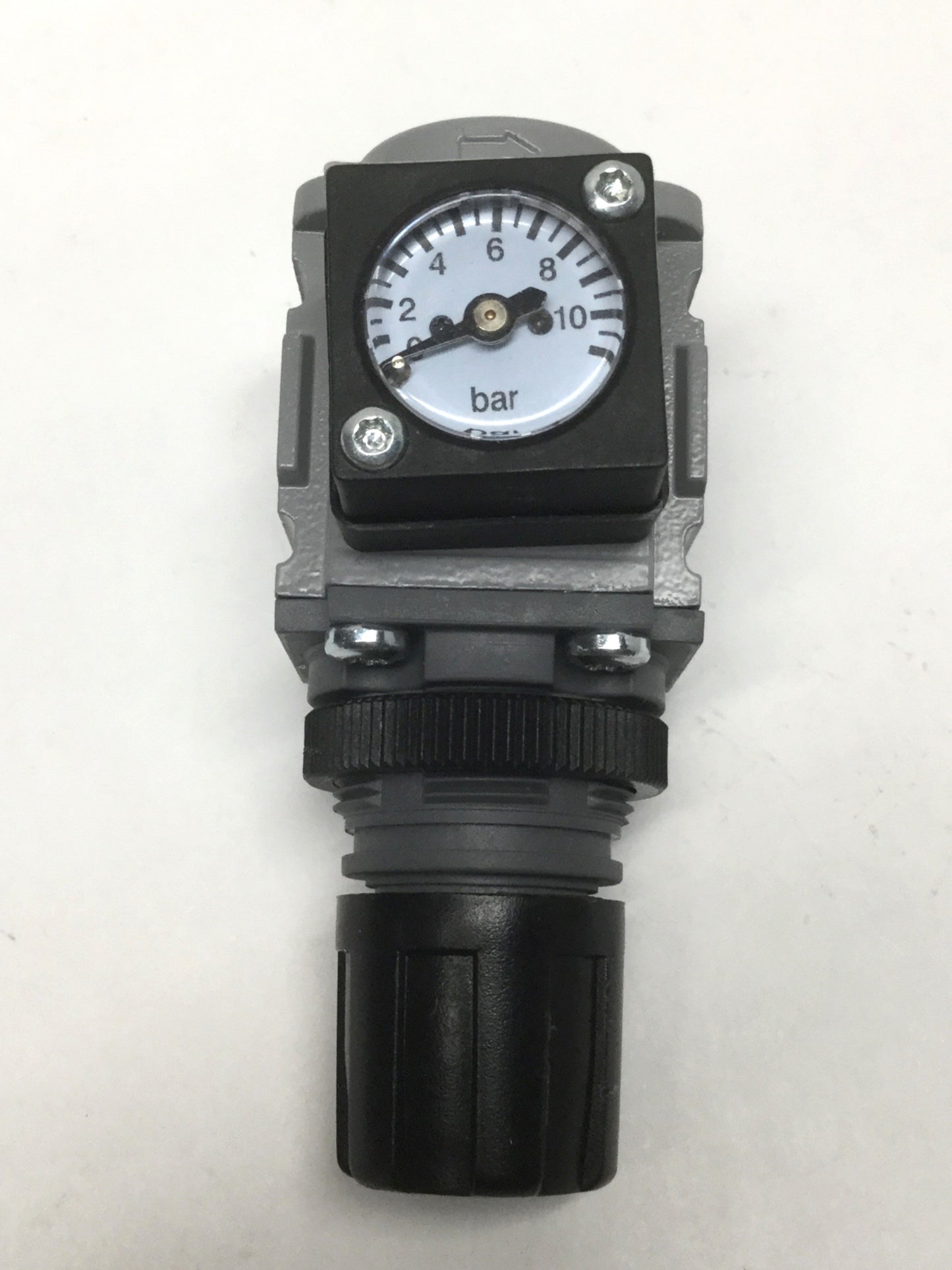 Used Parker P31RB12BNTP Mini Pneumatic Air Pressure Regulator 0-8 bar, 1/4" BSPP