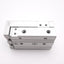 Used SMC MXS8L-20 Air Slide Table, Bore: 8mm, Stroke: 20mm, 0.15-0.7MPa, M5x0.8
