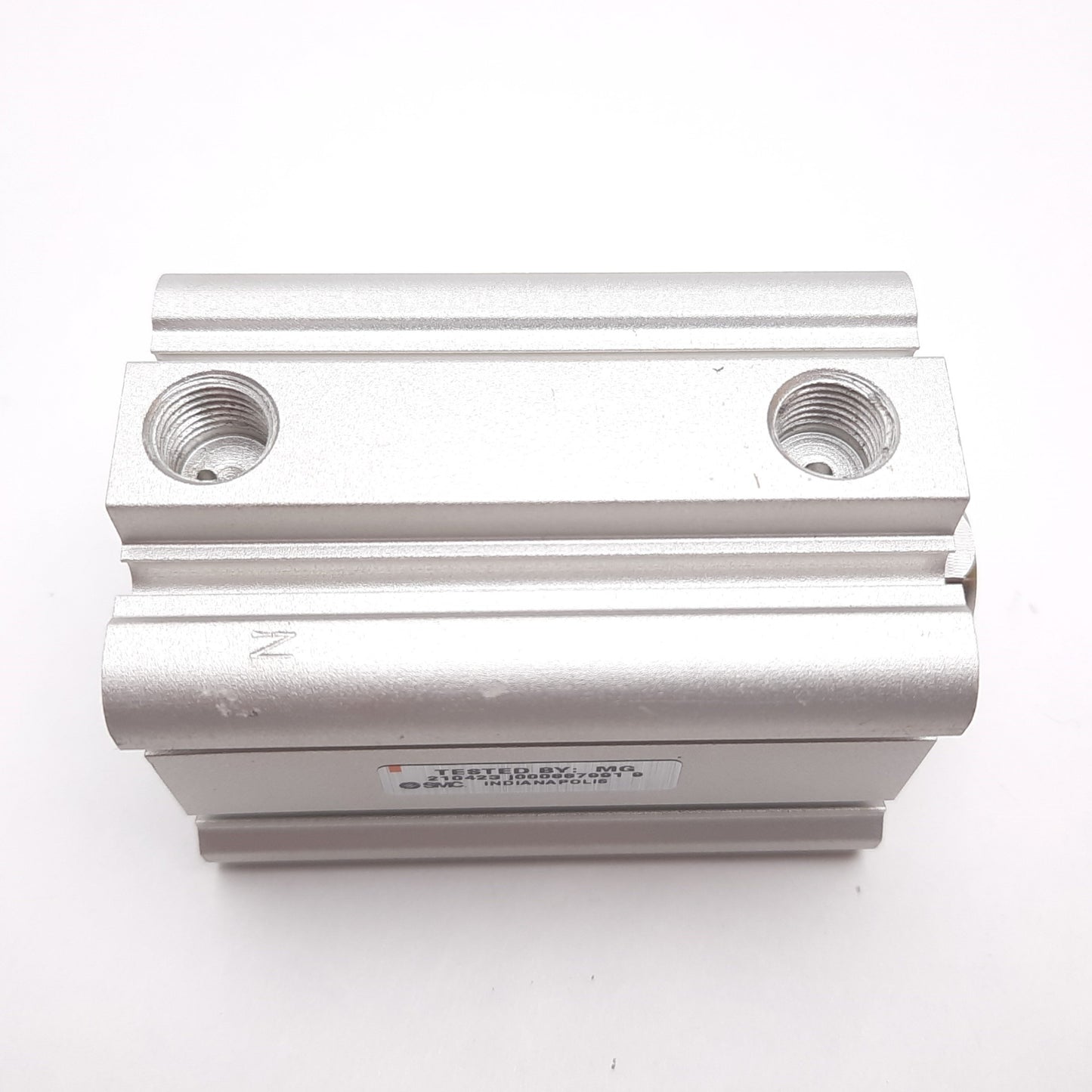 Used SMC NCDQ2A32-31DZ Compact Cylinder, Bore: 32mm, Stroke: 31mm, 1.0MPa, 1/8" NPT