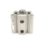 Used SMC CQ2B40-15DZ Compact Cylinder, Stroke: 15mm, Bore: 40mm, Pressure: 1.0MPa Max