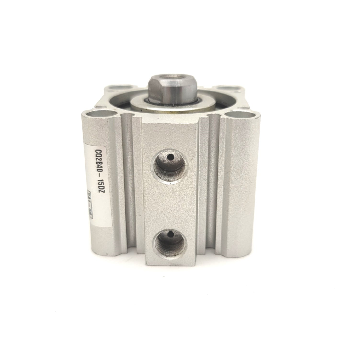 Used SMC CQ2B40-15DZ Compact Cylinder, Stroke: 15mm, Bore: 40mm, Pressure: 1.0MPa Max