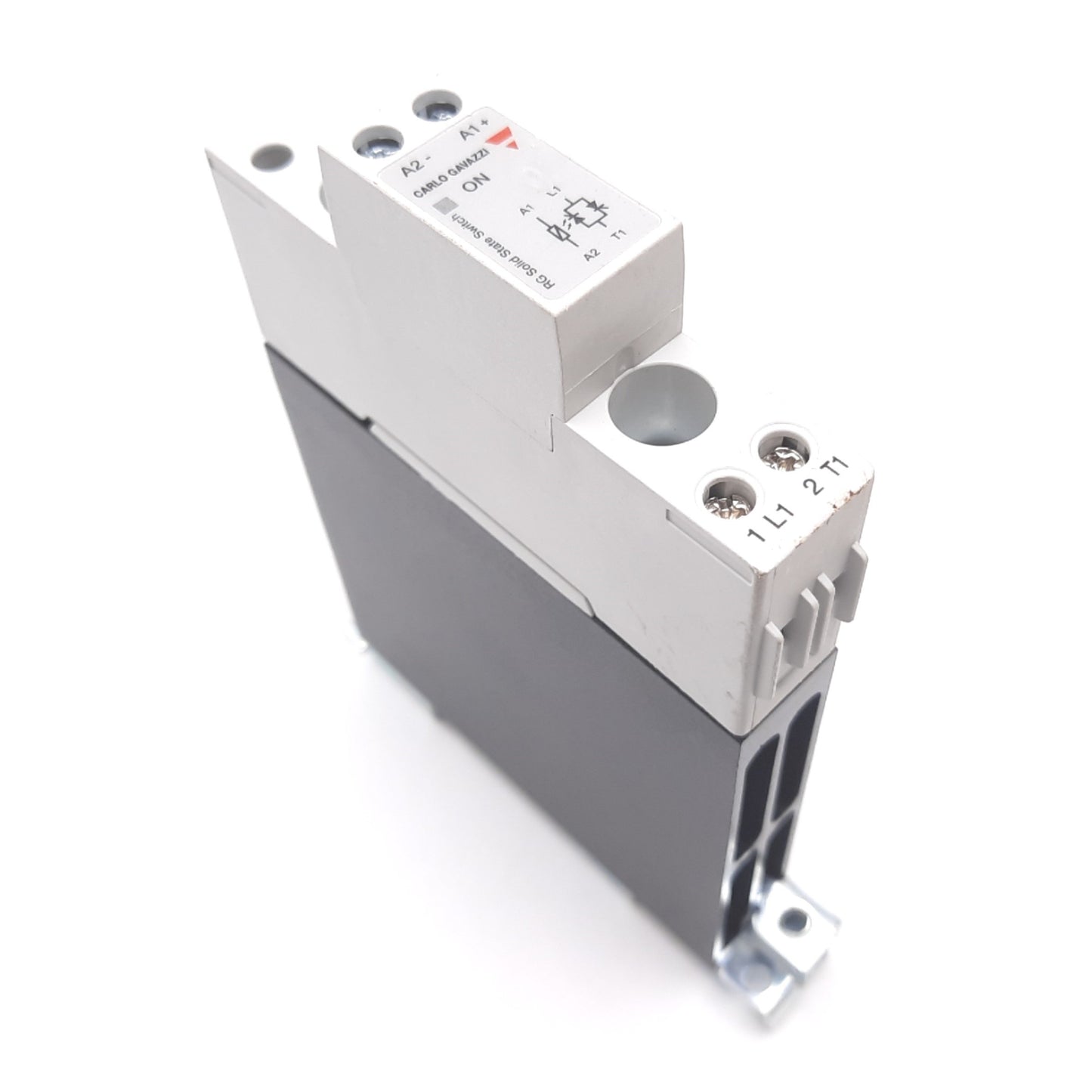 Used Carlo Gavazzi RGC1A60A20KGU Solid State Contactor, 20-275VAC / 24-190VDC