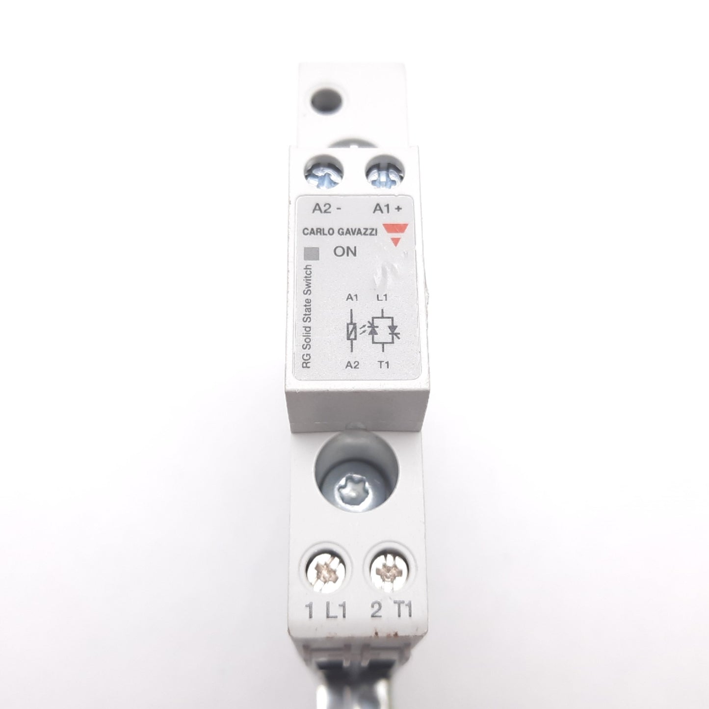 Used Carlo Gavazzi RGC1A60A20KGU Solid State Contactor, 20-275VAC / 24-190VDC