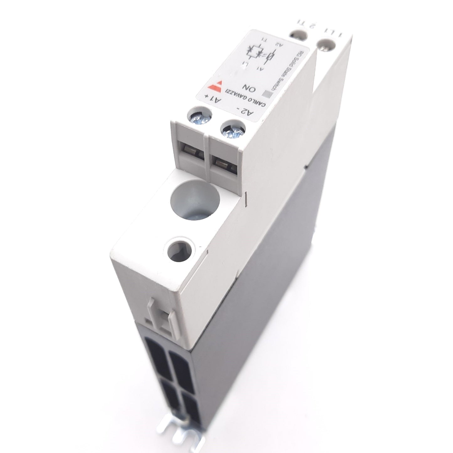 Used Carlo Gavazzi RGC1A60A20KGU Solid State Contactor, 20-275VAC / 24-190VDC