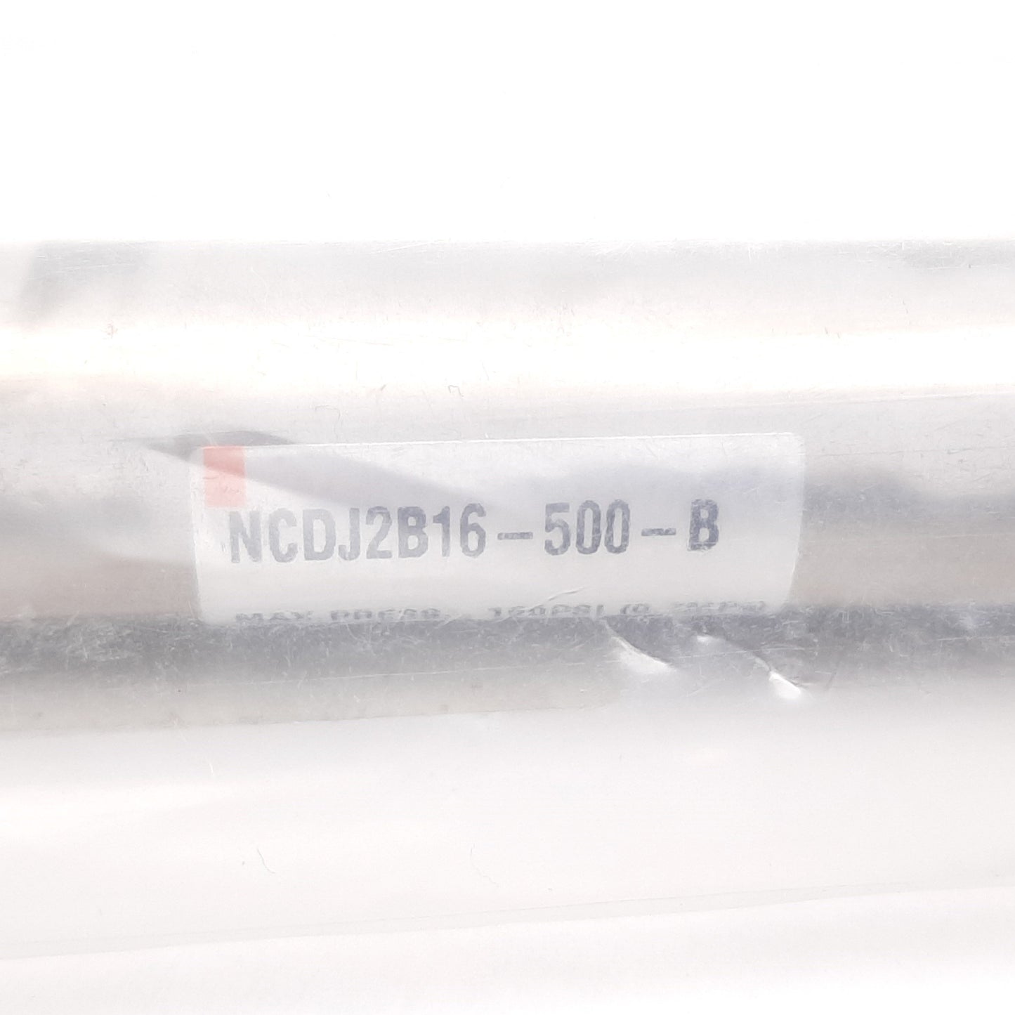 New SMC NCDJ2B16-500-B Pneumatic Cylinder, Bore: 5/8", Stroke: 5", 100psi, 10-32