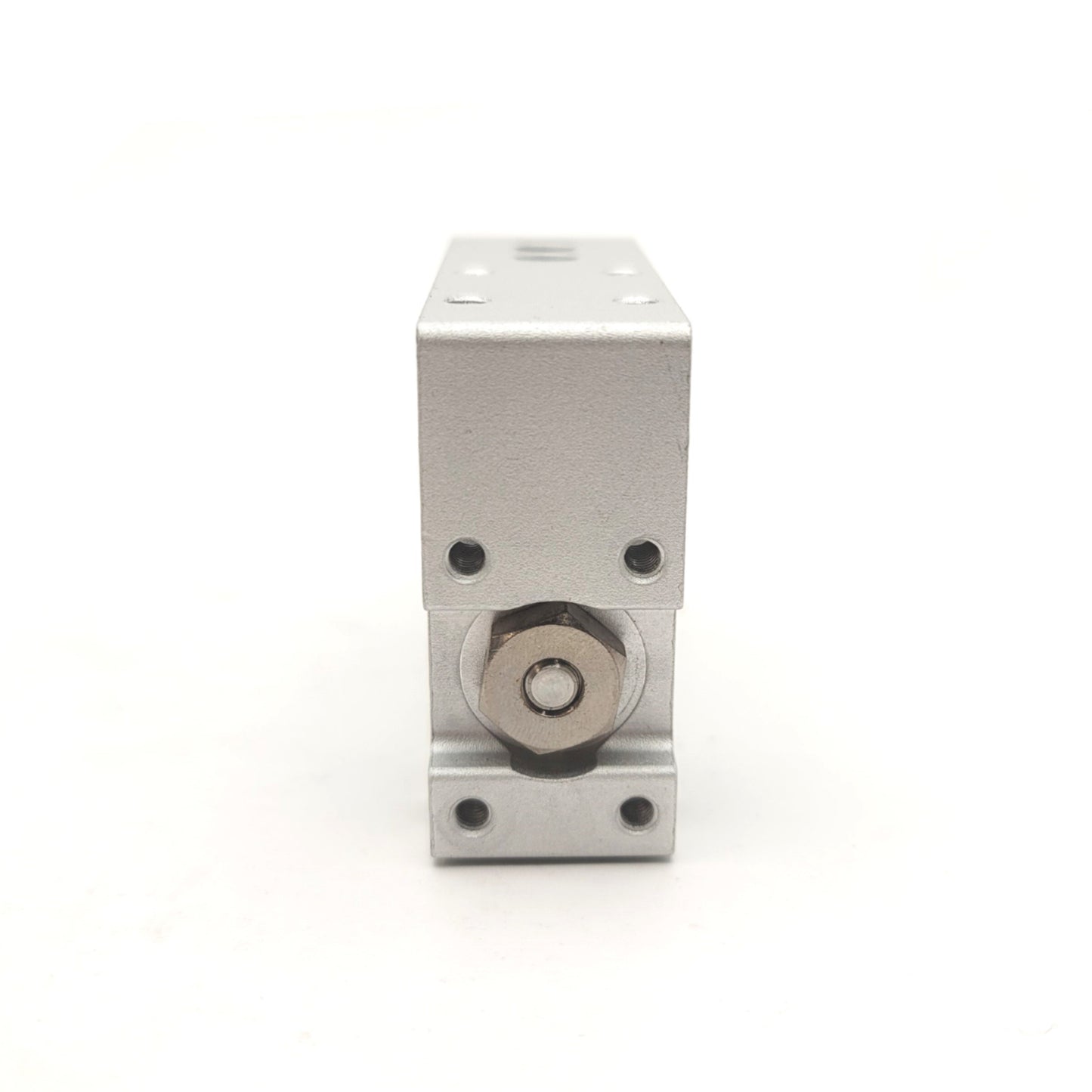 Used SMC MXH16-15Z Compact Slide Table Bore: 16mm, Stroke: 15mm, M5x0.8, 0.06-0.7MPa