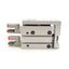 Used SMC MXH16-15Z Compact Slide Table Bore: 16mm, Stroke: 15mm, M5x0.8, 0.06-0.7MPa
