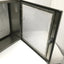 Used Hoffman CSD20208WSS Stainless Steel Windowed Enclosure Box 20 x 20" x 8" *Holes*