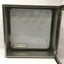 Used Hoffman CSD20208WSS Stainless Steel Windowed Enclosure Box 20 x 20" x 8" *Holes*