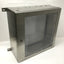 Used Hoffman CSD20208WSS Stainless Steel Windowed Enclosure Box 20 x 20" x 8" *Holes*