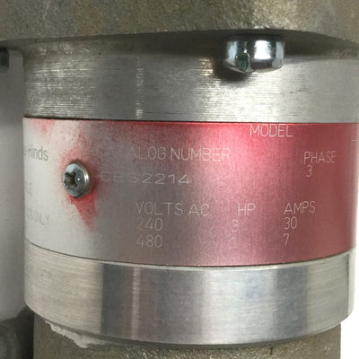 Used Crouse Hinds CESD2214 Arktite Hazardous Location Delay Action Receptacle 30A 3PH