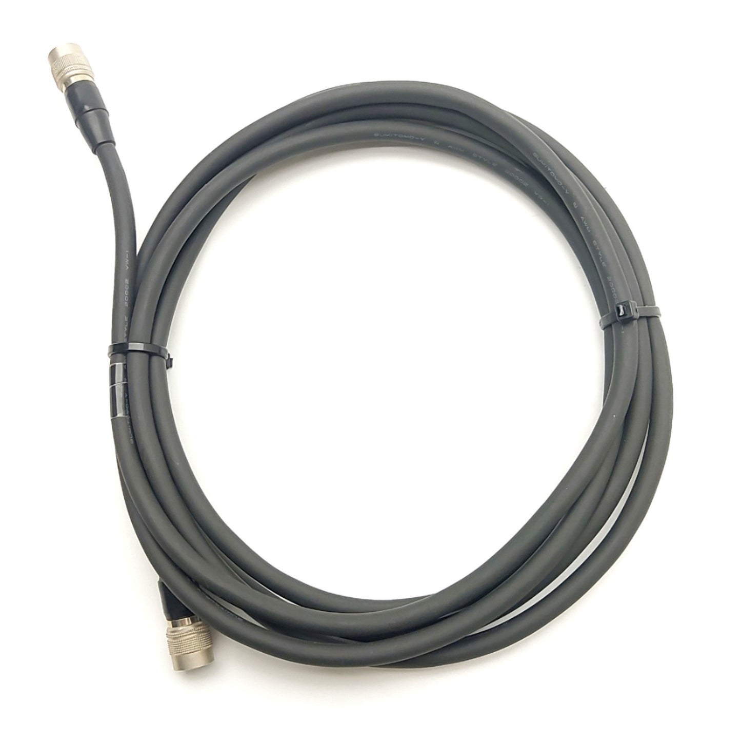 Used Camera Cable, 12-Pin Hirose Male to 12-Pin Hirose Female, 3m Long