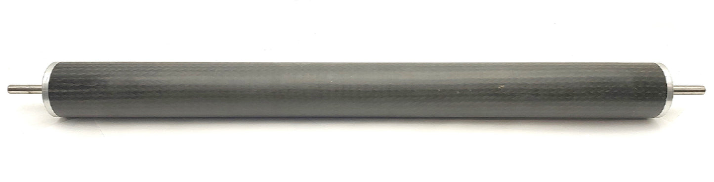 Used Epoch COMP-3.0-0.5-32-OS Carbon Fiber Conveyor Idler Roller, Ø3 x 32", ½" Shaft