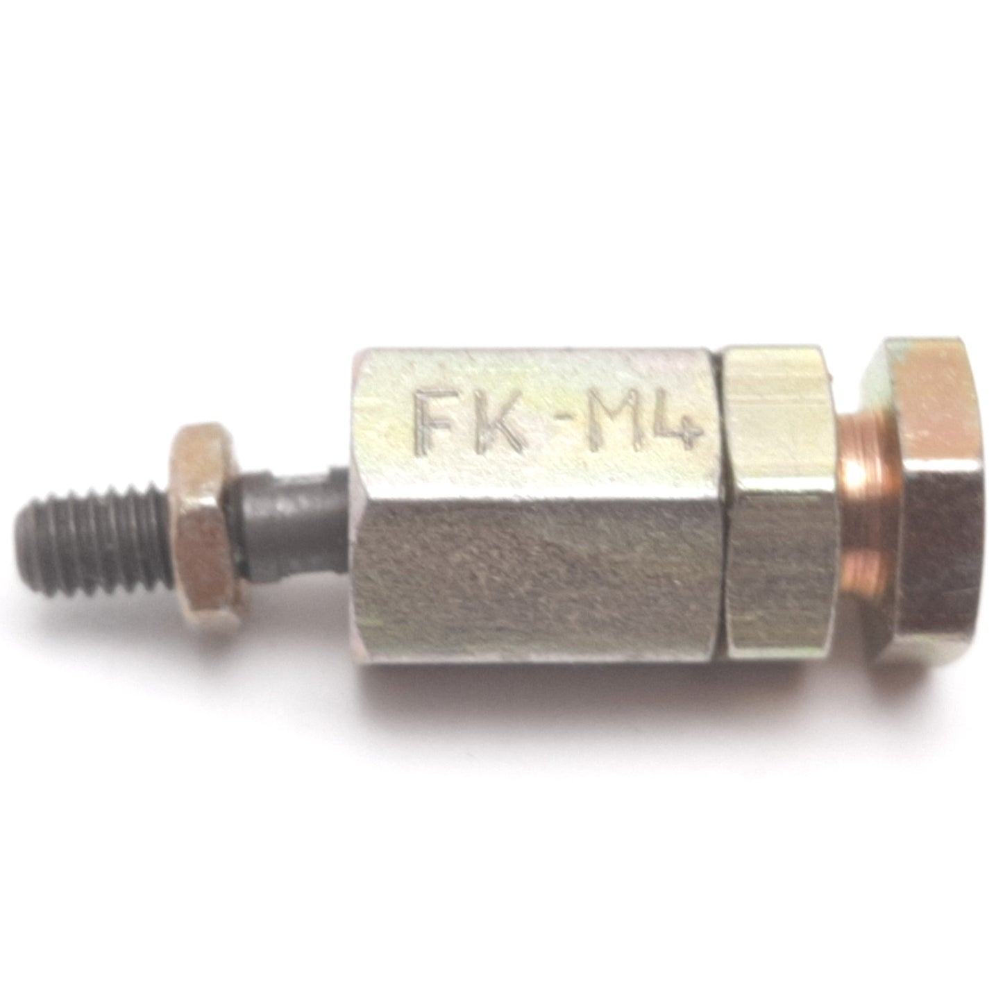 Used Festo FK-M4 6528 Self-Aligning Quick Coupling, Thread: M4x0.7 Male / Female