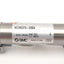 Used SMC NCDMC075-0300A Double Acting Cylinder With Auto Switches 3" Stroke 3/4" Bore