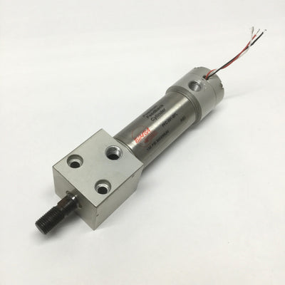 Used Bimba PFC-091-BFL Linear Position Feedback Cylinder 1-1/16" Bore, 1" Stroke