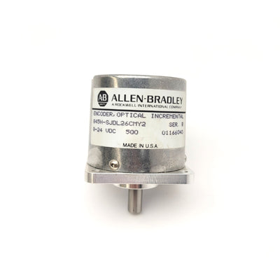 New Allen Bradley 845H-SJDL26CMY2 Incremental Optical Encoder, 500PPR, DLD 8-24VDC