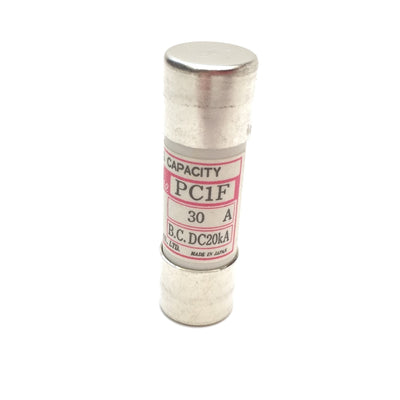 New – Open box Cello-Lite PC1F-30 High Breaking Capacity Fuse 30 Amp, 500VAC, 250VDC, 1.97"