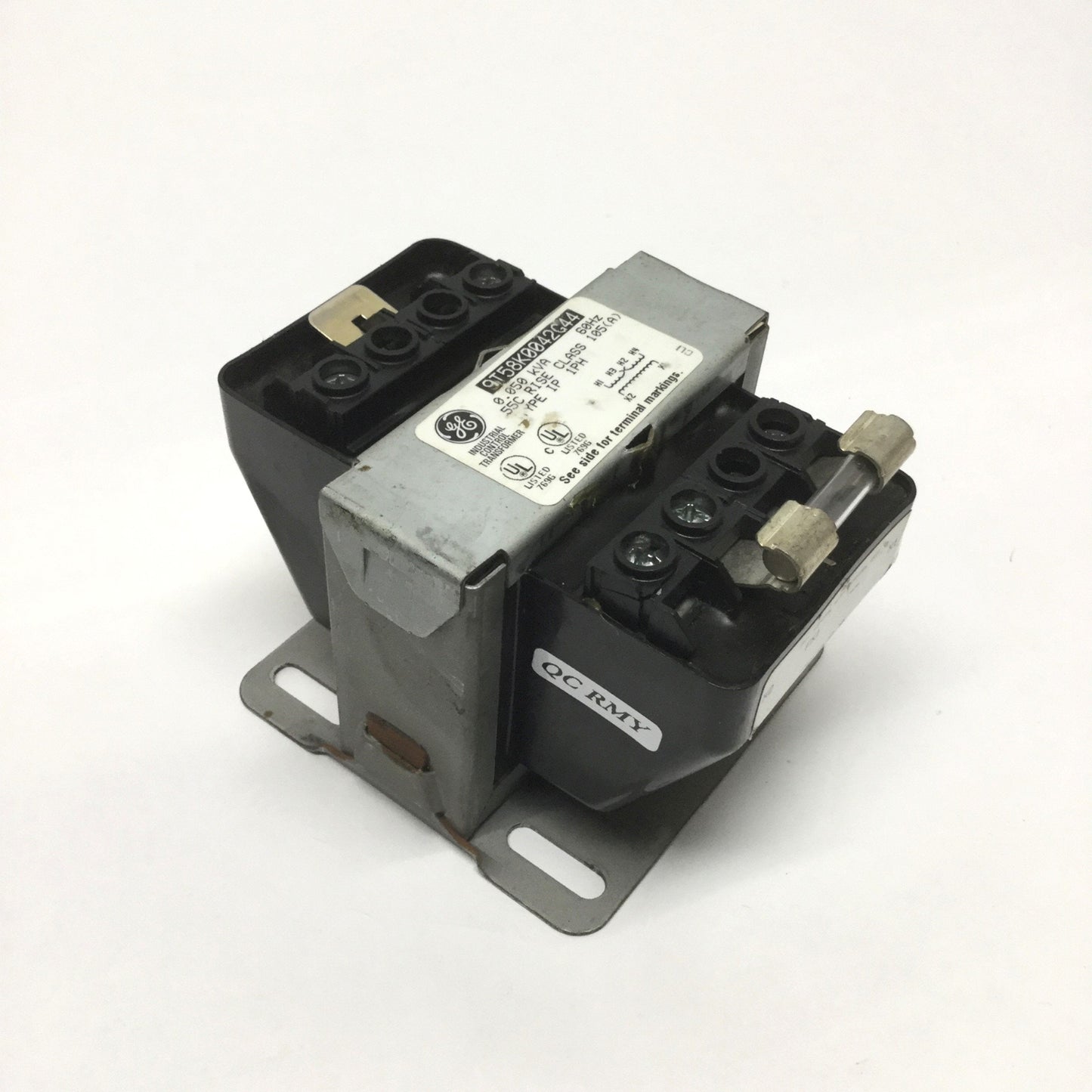 Used GE 9T58K0042G44 Industrial Control Transformer 230/460V Pri, 110/120V Sec, 50VA