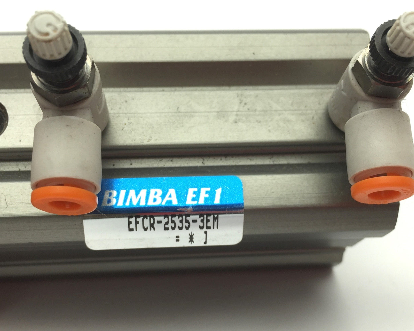 Used Bimba EF1 EFCR-2535-3EM Pneumatic RH Twist Swing Clamp, Bore: 25mm, Stroke: 35mm