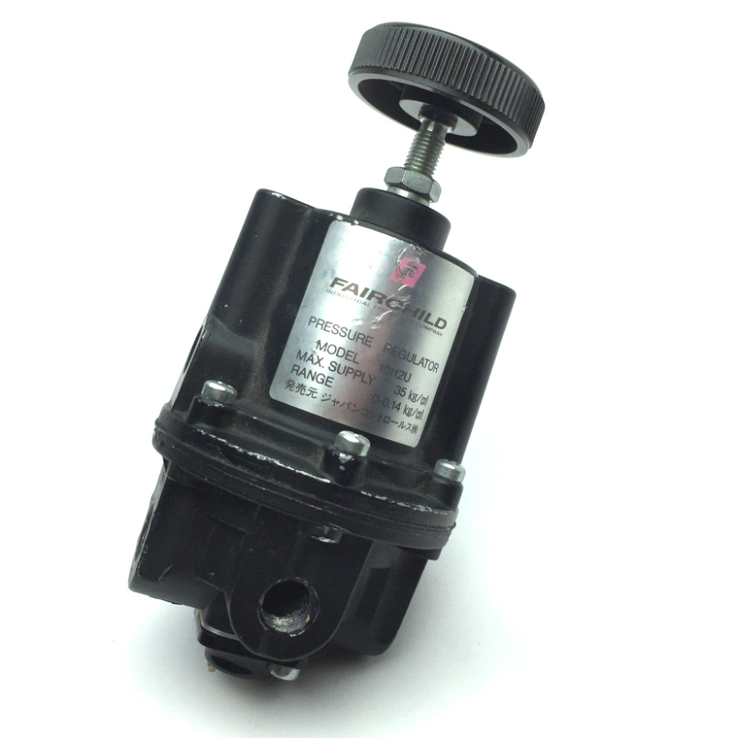 Used Fairchild 10112U Precision Pressure Regulator, Range: 0-0.14 kg/cm, Max 35 kg/cm