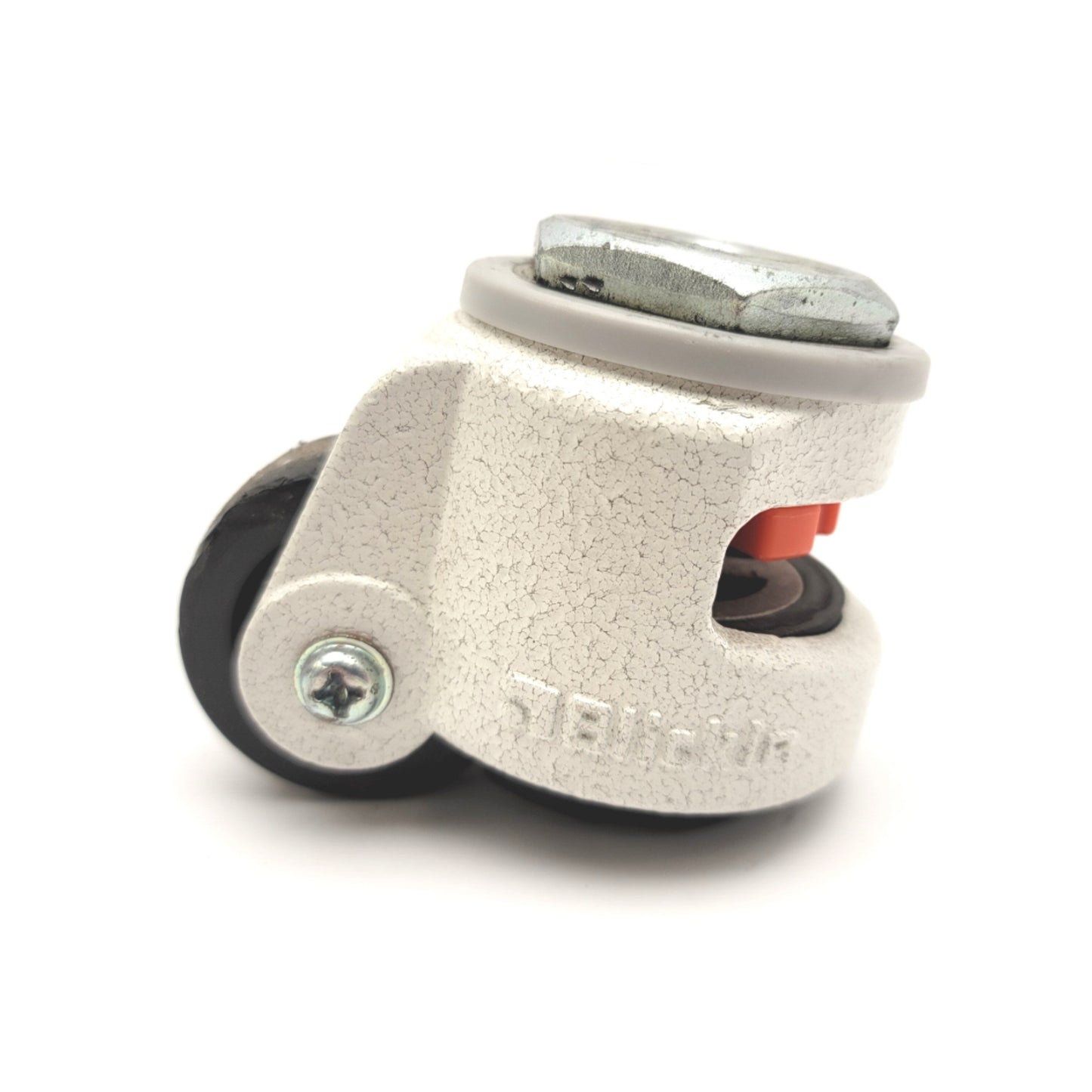 Used Blickle FootMaster GDN-60-S-NYN Stem Mounted Leveling Caster 250kg Cap M12x1.75