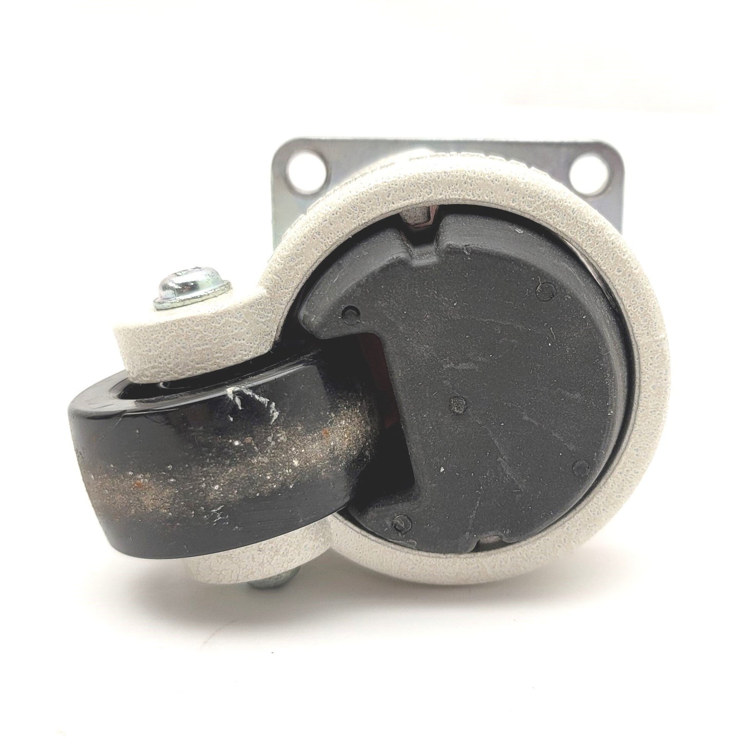 Used Blickle FootMaster GDN-60-F-NYN Plate Mounted Leveling Caster 250kg Cap 73x73mm
