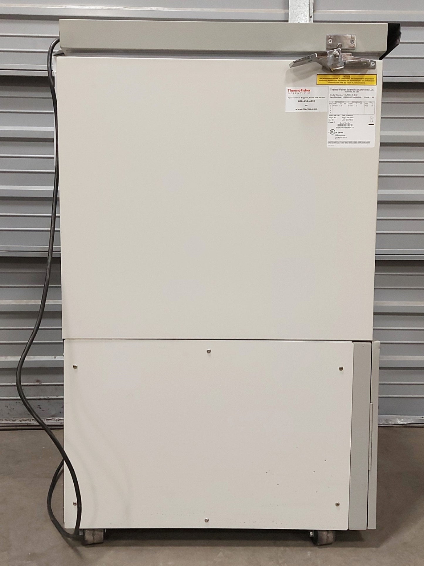 Used Thermo Scientific ULT-350-5-D32 Elite Chest Lab Freezer, -40℃, 3.1ft², 220VAC