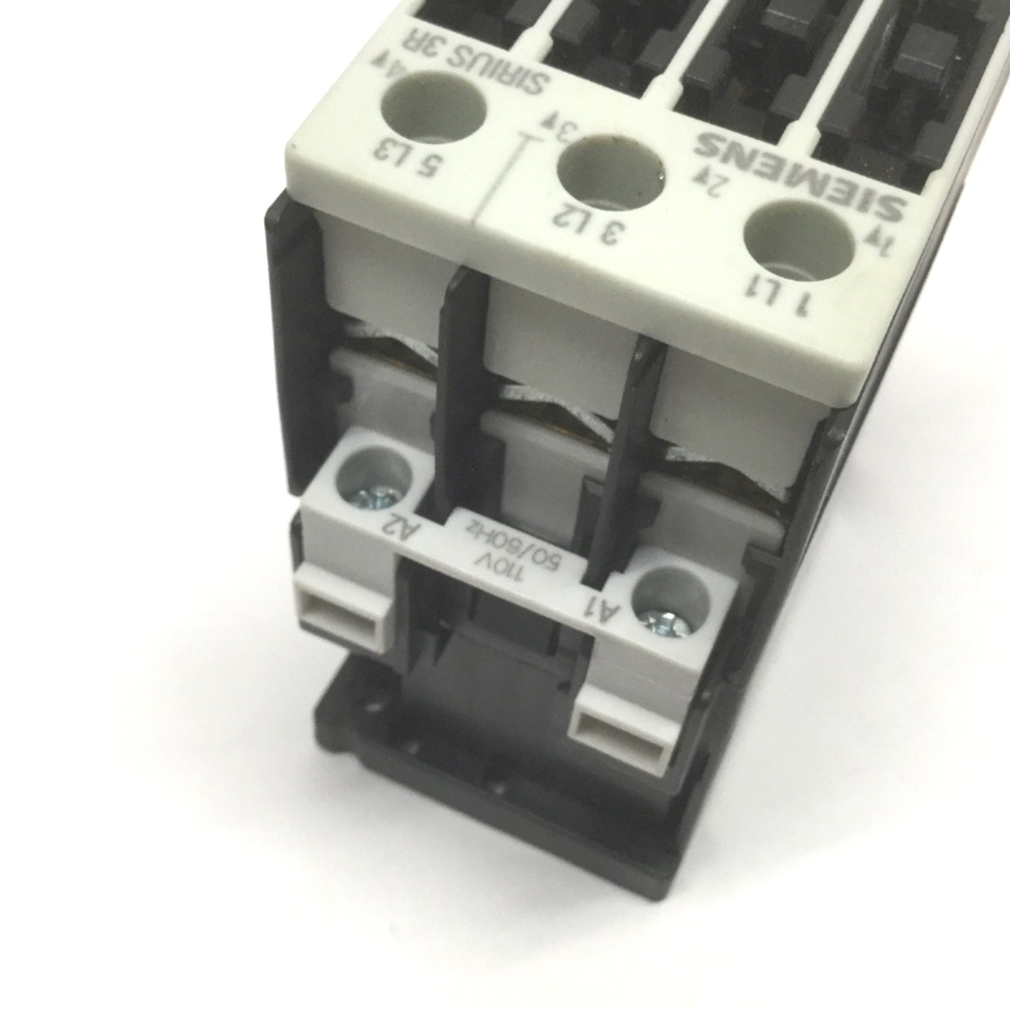 Used Siemens 3RT1026-1A Sirius Power Contactor 3-Pole, 110VAC Coil, 35A 600VAC