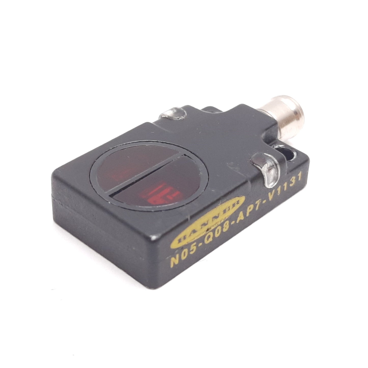 Used Banner NO5-Q08-AP7-V1131 Photoelectric Sensor, Range: 2.5-61mm, 10-30VDC, PNP