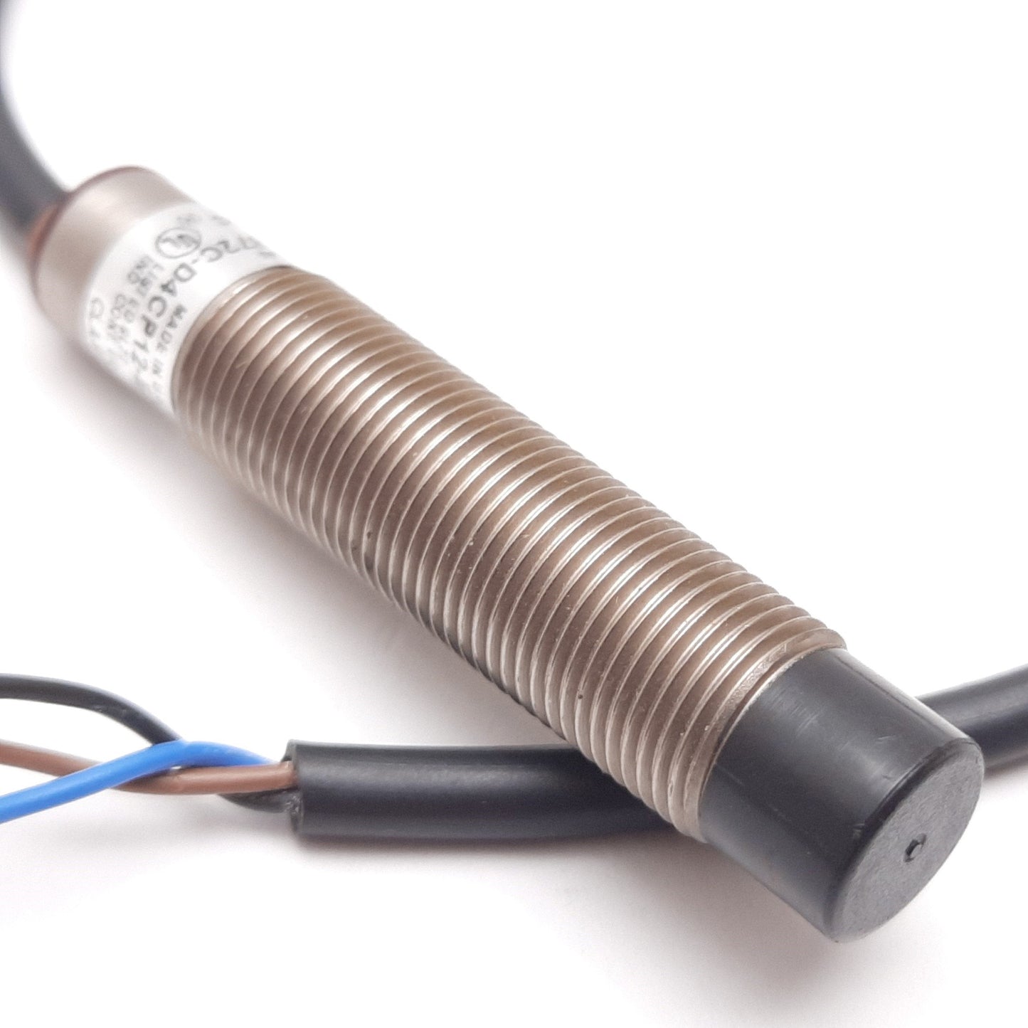 Used Allen Bradley 872C-D4CP12-E2 Proximity Sensor, Range: 4mm, PNP N/C, 3-Wire